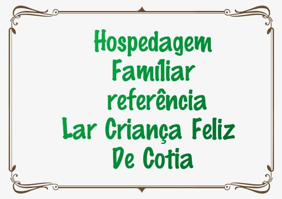 Hospedagem Familiar Cotia  Exteriér fotografie